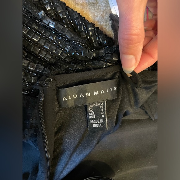 Aiden Mattox Pop Over Gown size 2 NWT - Picture 11 of 16